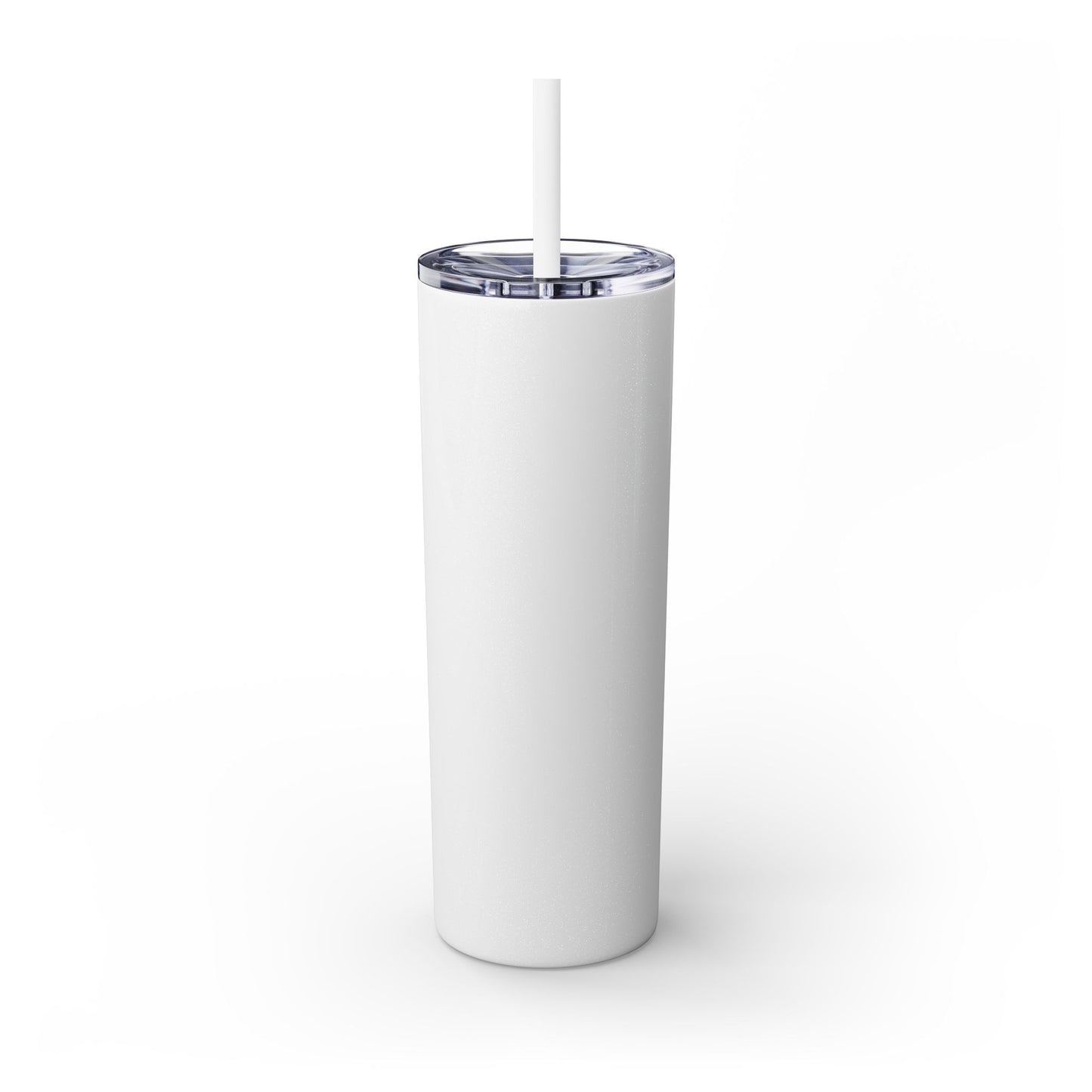 Meilleure amie du monde Skinny Tumbler with Straw, 20oz