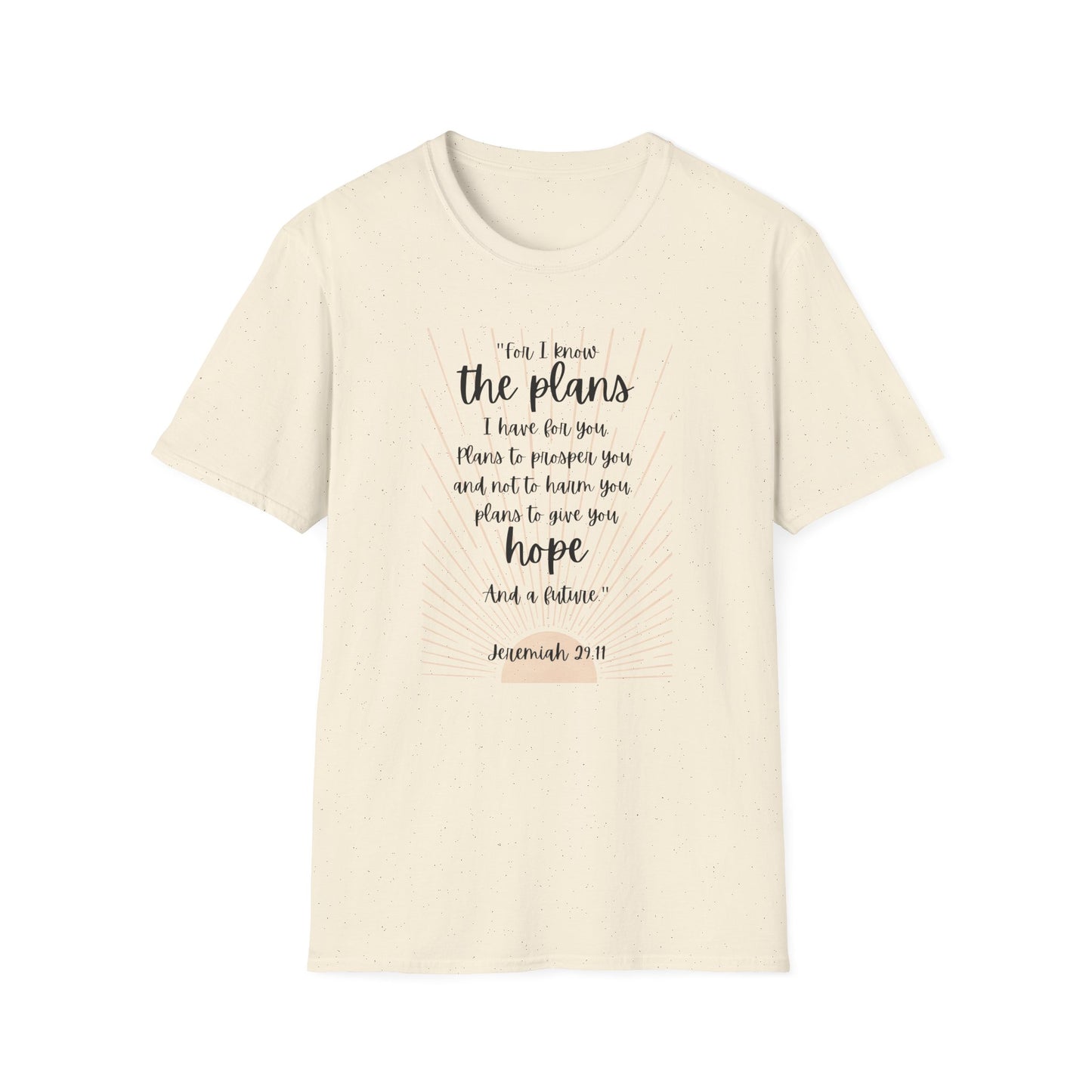 Jeremiah 29 11 Bible Verse T-Shirt