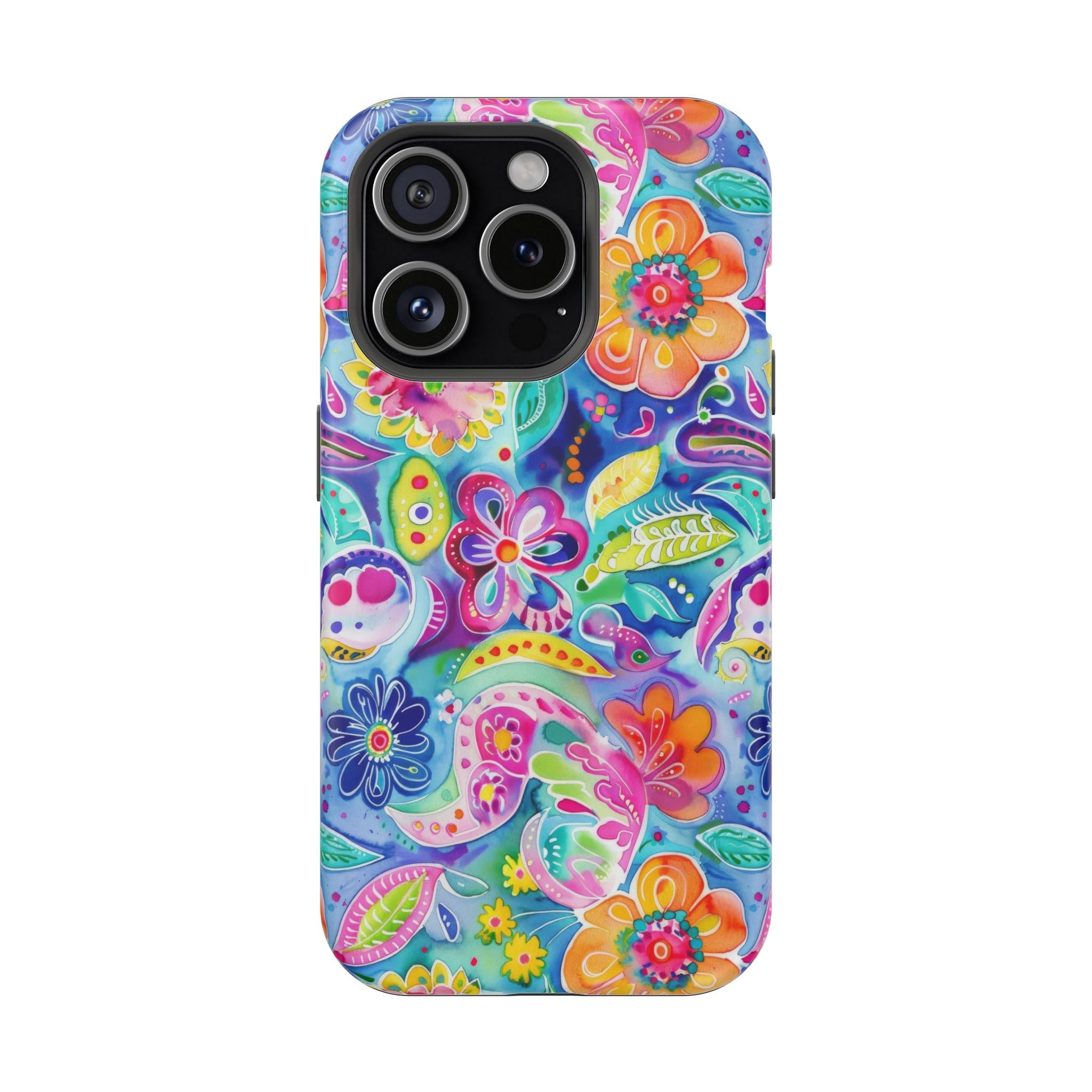 Bespattered Facade Floral Doodles MagSafe Tough Case