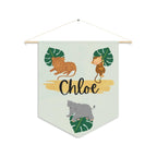 Custom Safari Nursery Wall Sign by Printify