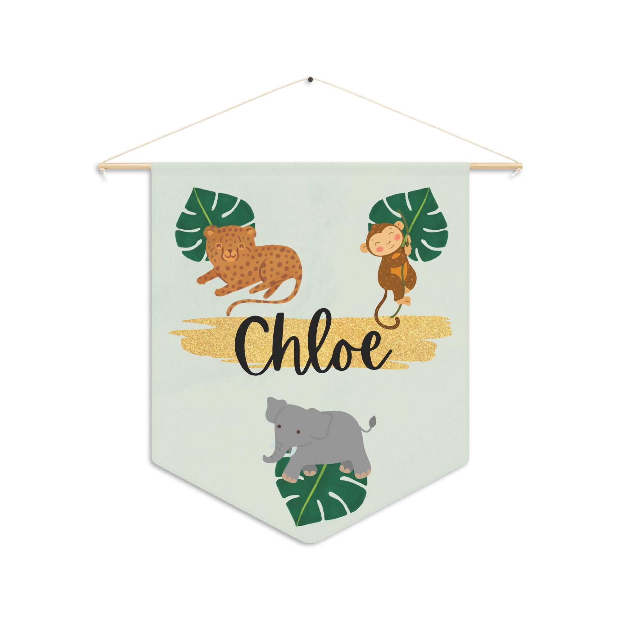 Custom Safari Nursery Wall Sign