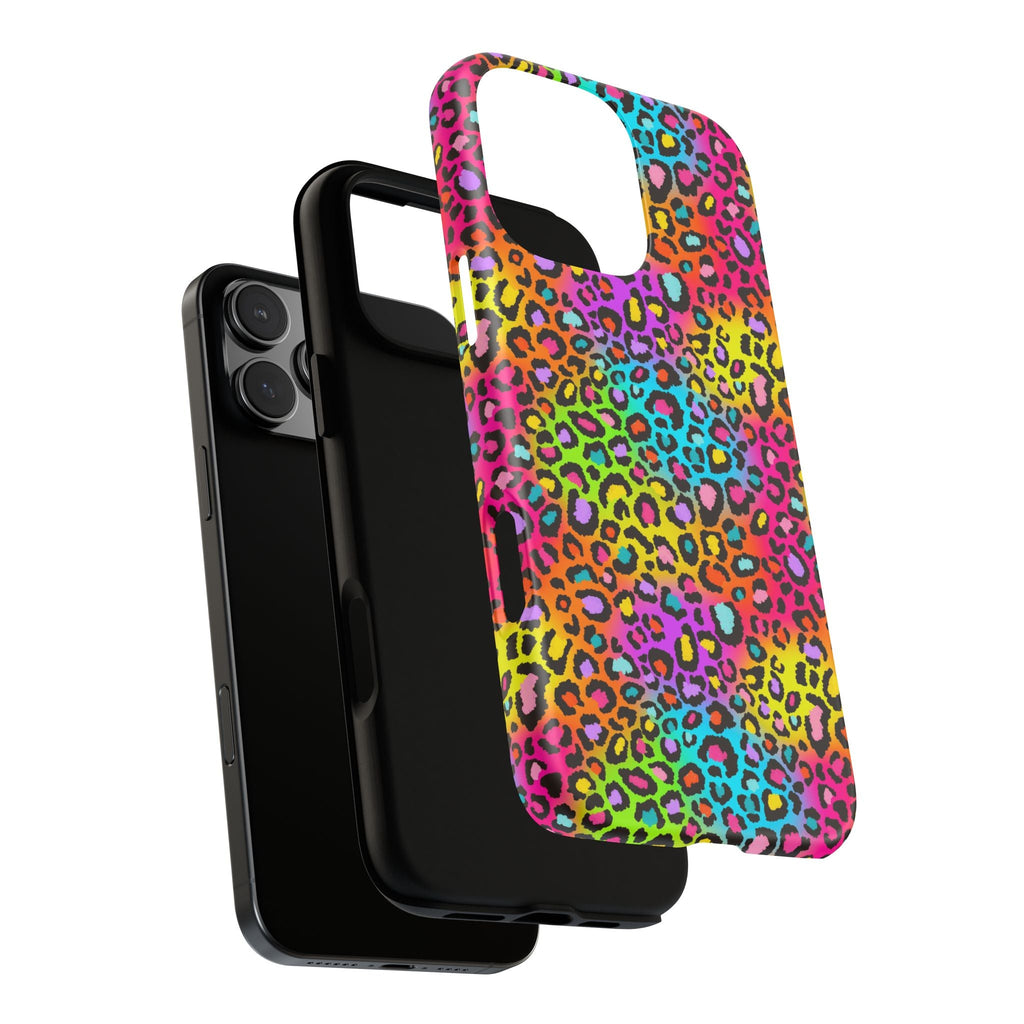 Bespattered Facade Rainbow Leopard Tough Case