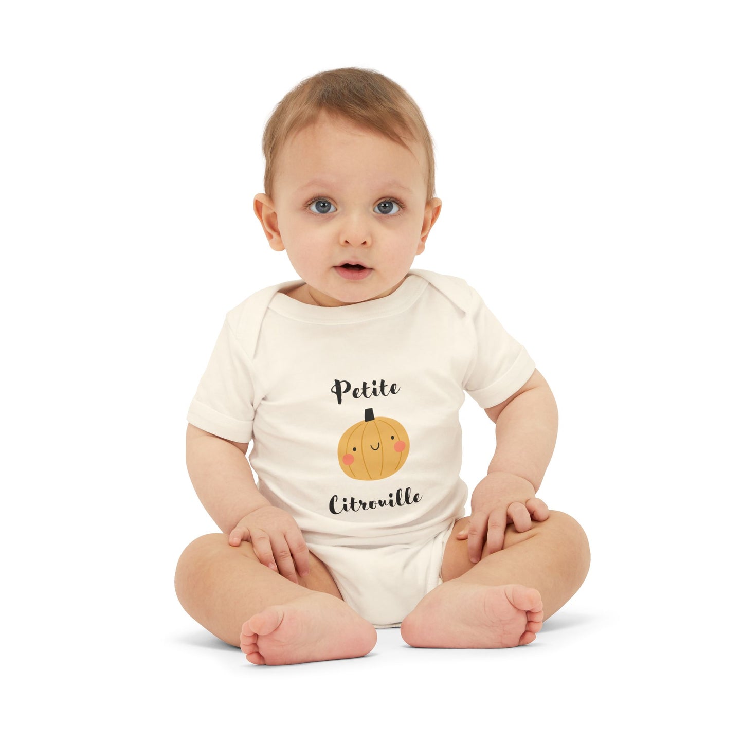 Petite Citrouille (little pumpkin) Infant Jersey Onesie