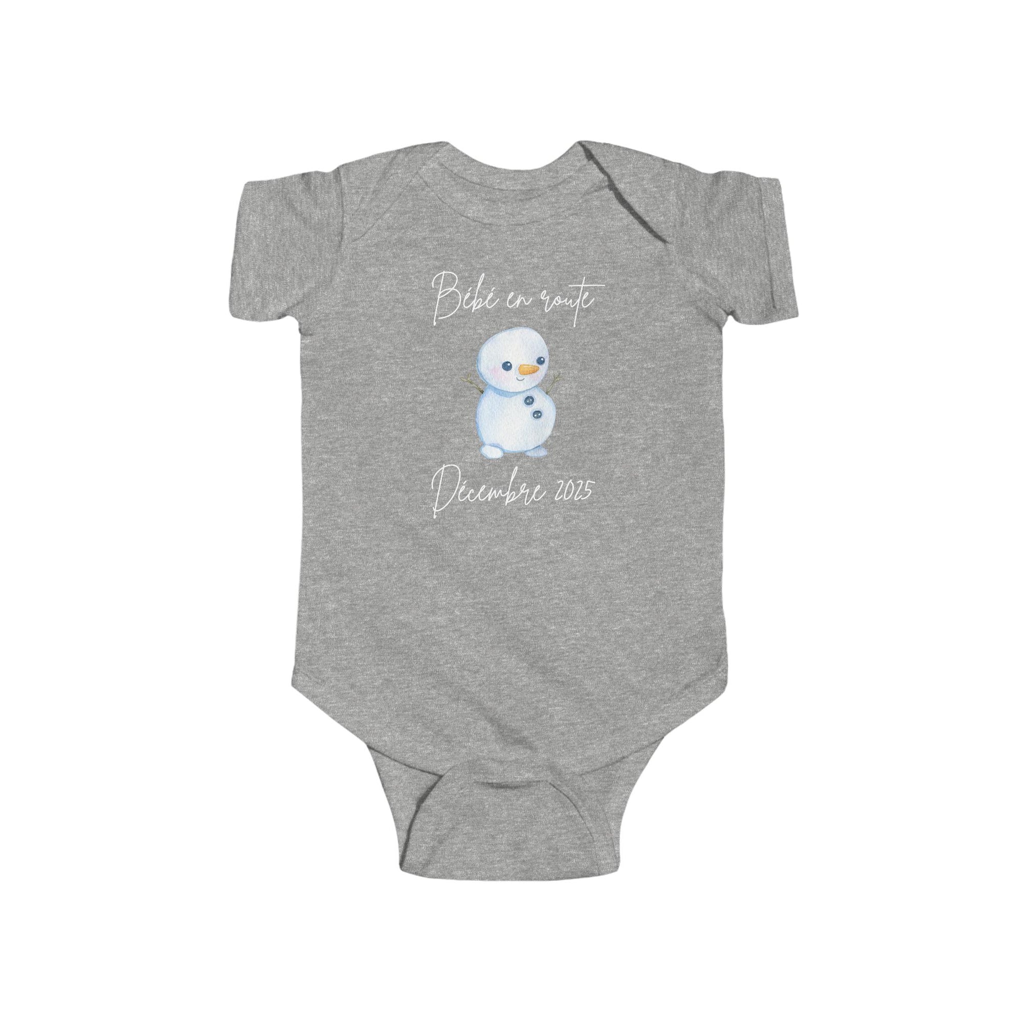 Bebe en route Infant short sleeve one piece bodysuit