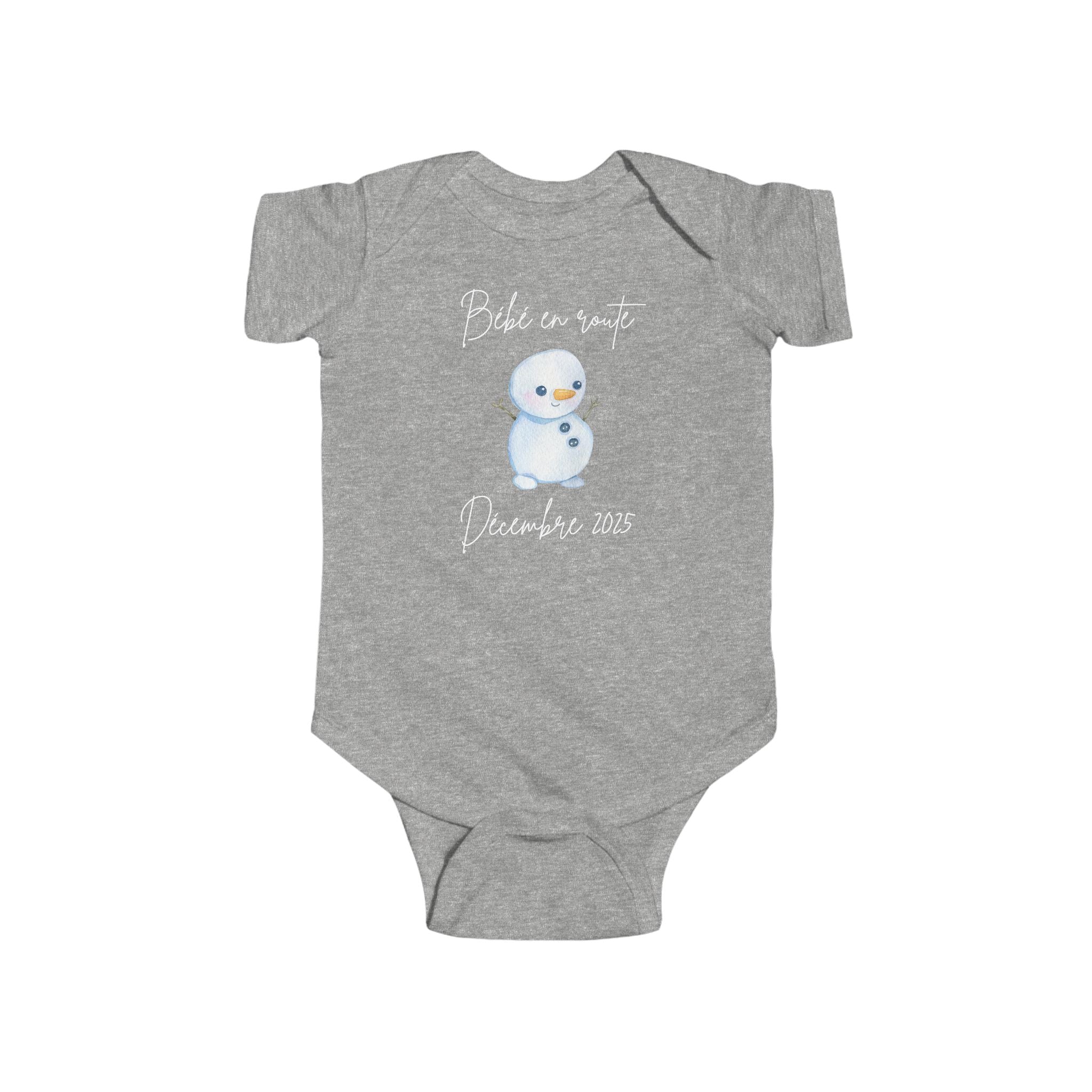 Bebe en route Infant short sleeve one piece bodysuit