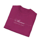 Maman Since (year) customizable T-Shirt by Printify
