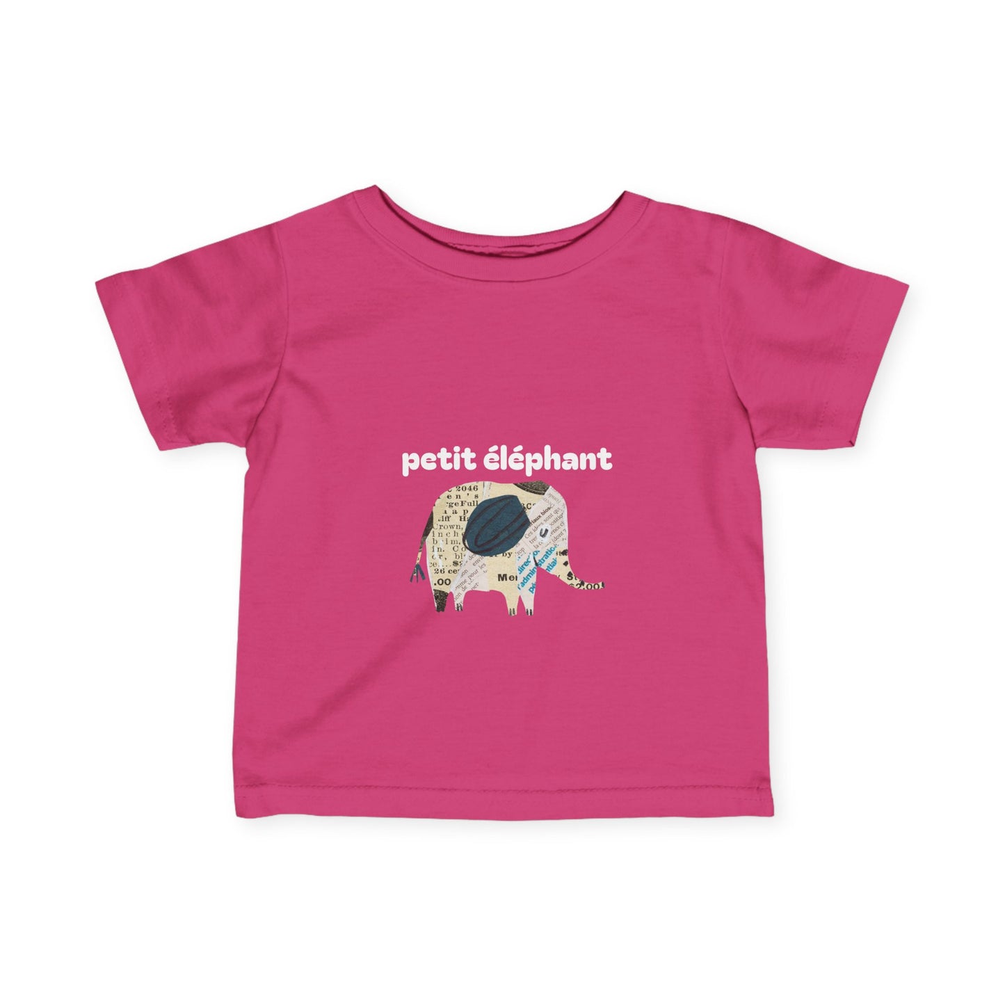 Petit éléphant Infant Fine Jersey toddler Tee