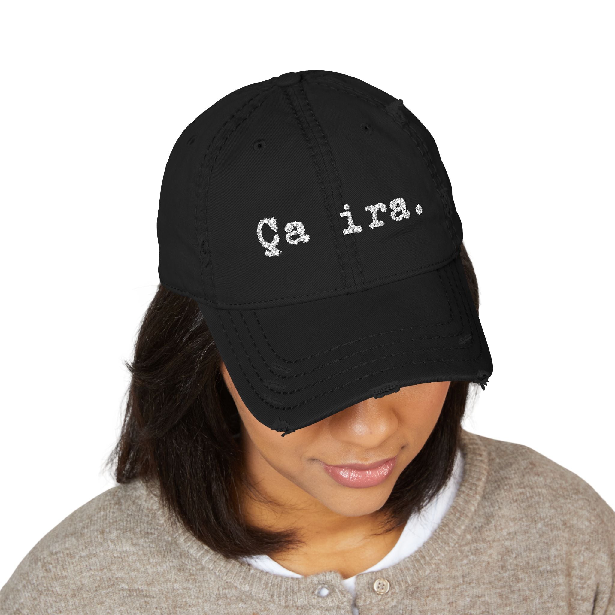 French Ça Ira embroidered baseball Cap