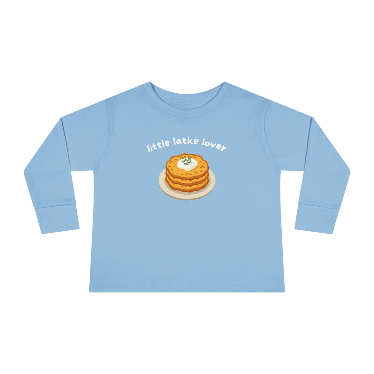 Little Latke Lover Potato Pancake Long Sleeve Tee