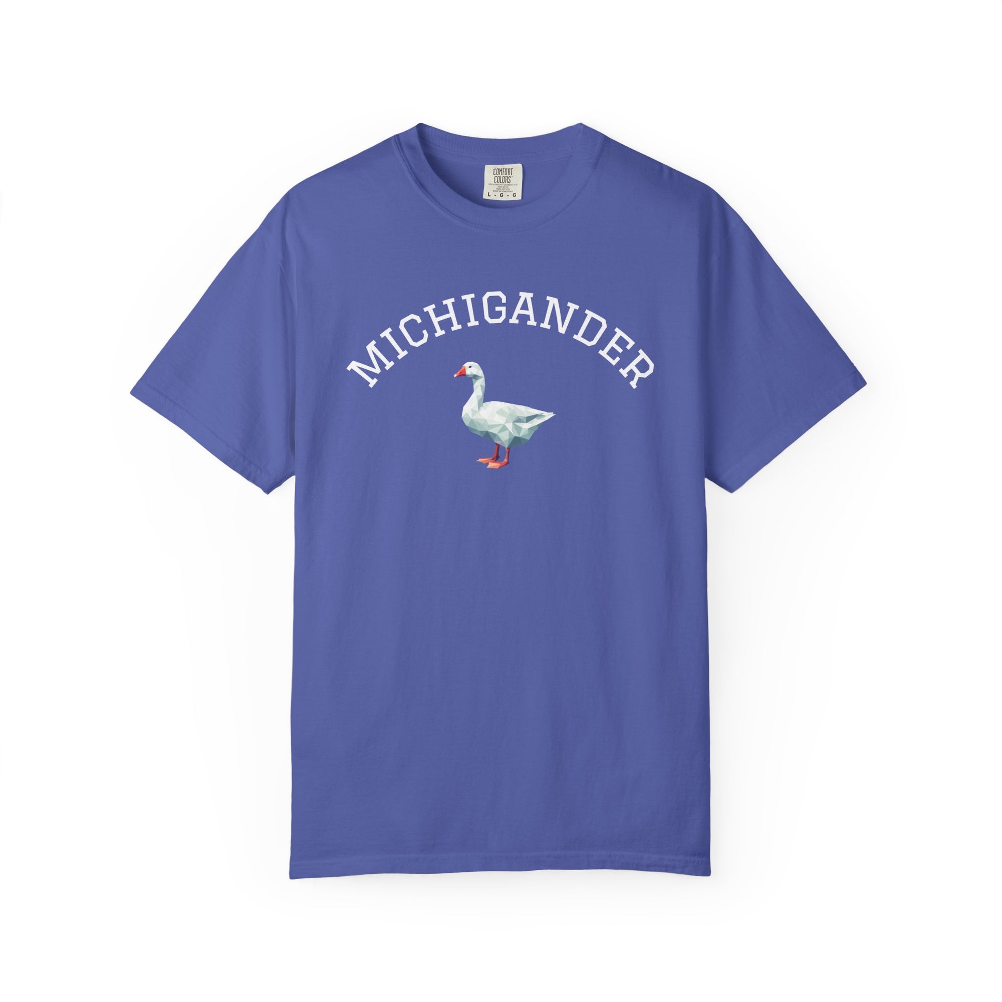 Michigander comfort colors adult tee