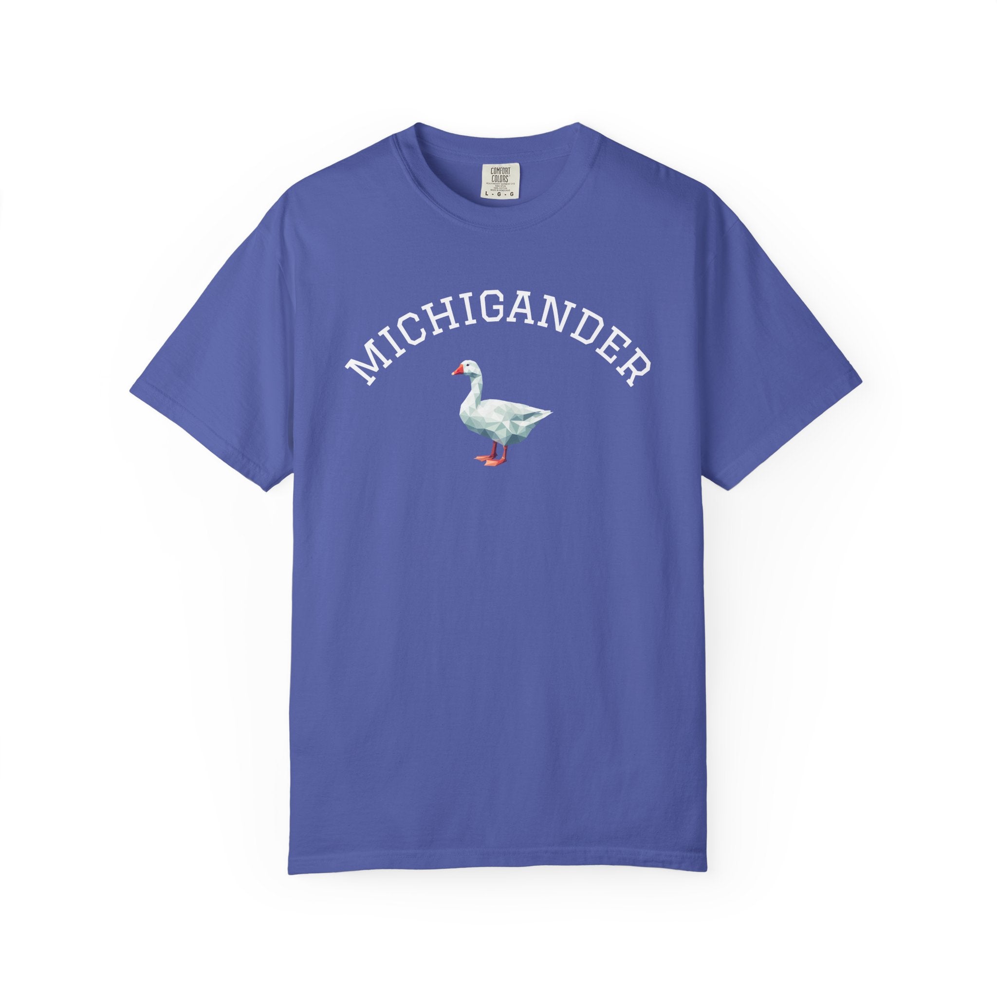 Michigander comfort colors adult tee