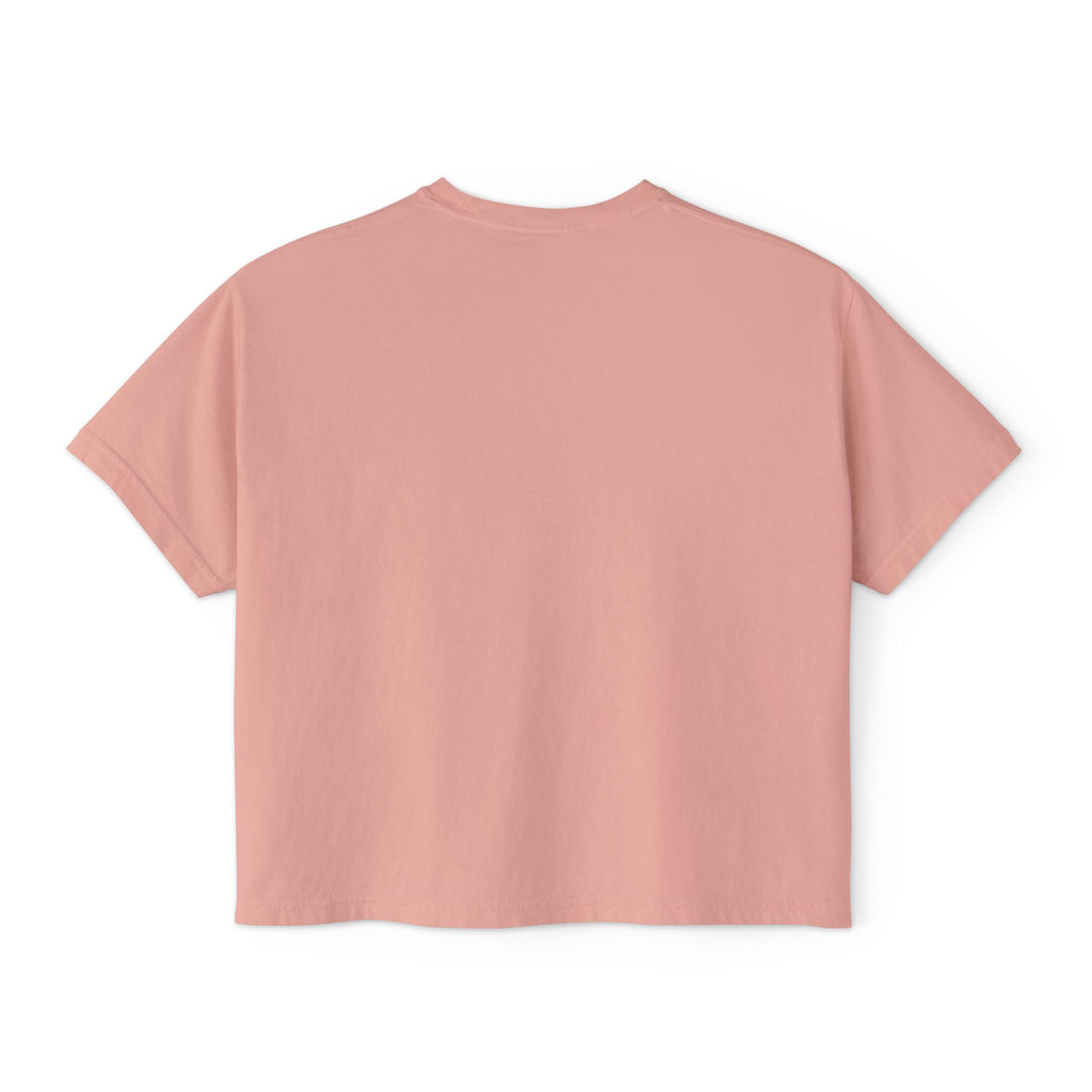 Auf Deutsch bitte Boxy Tee, German Phrase Shirt, Cropped White Tee
