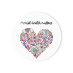 Mental Health Matters Cork Coaster by Printify