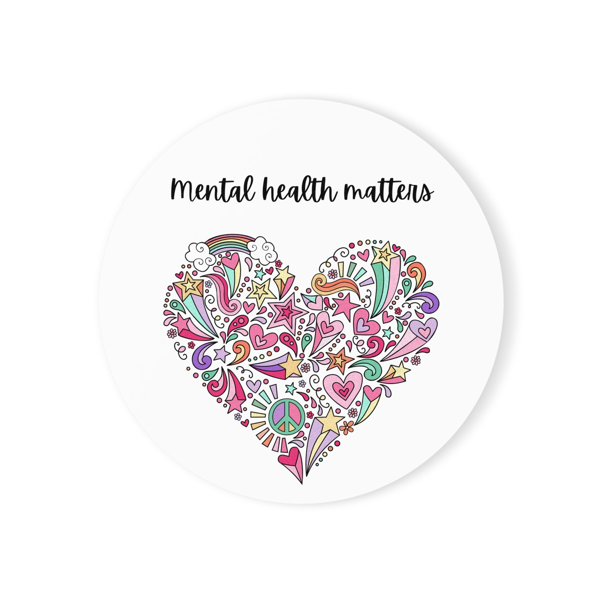 Mental Health Matters Cork Coaster