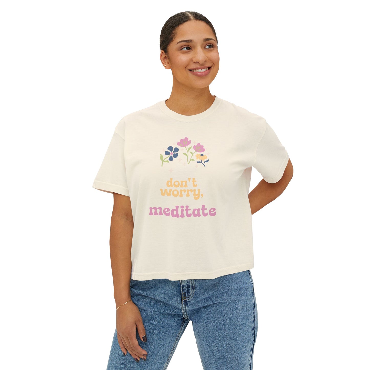 Don't worry, meditate Tee