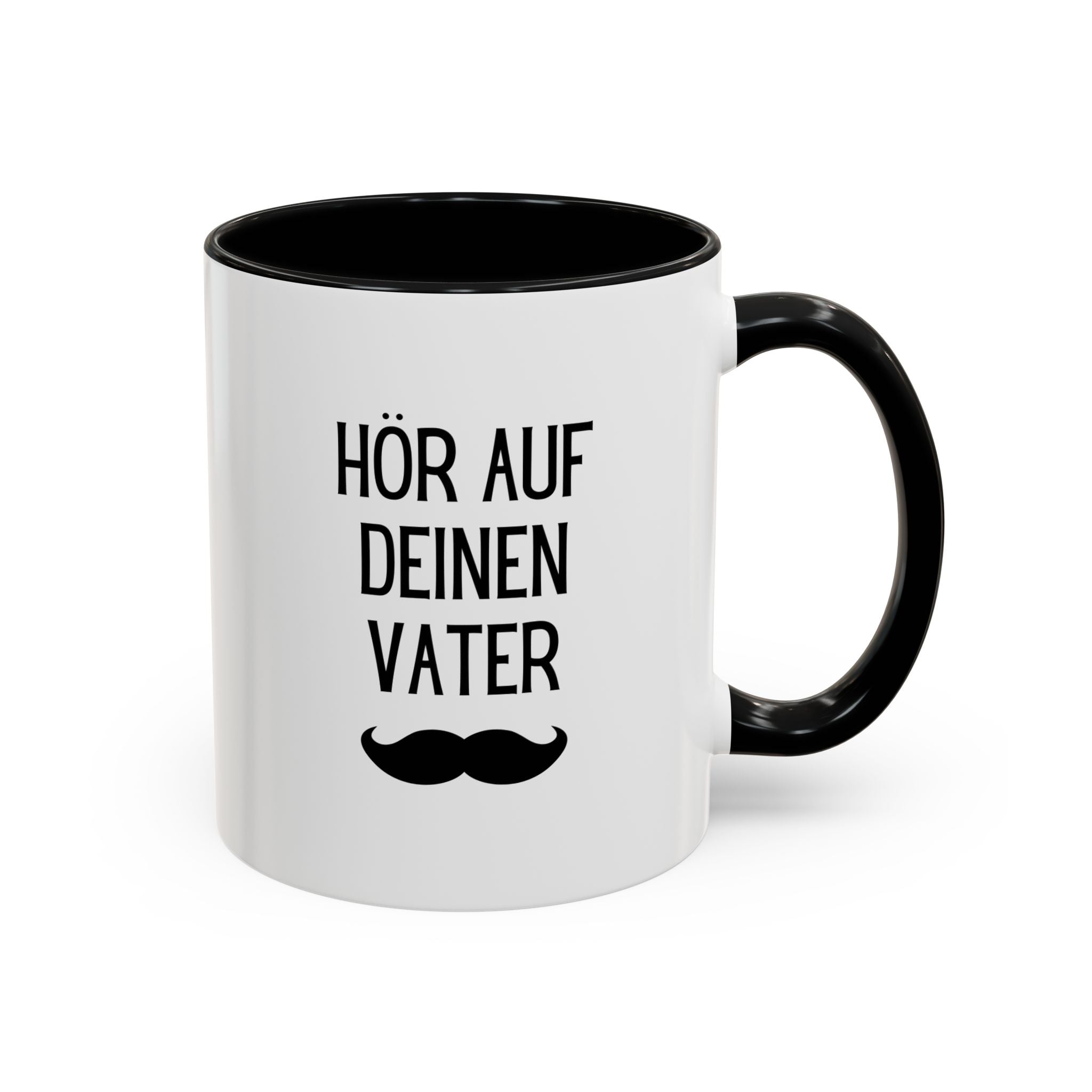 Hör Auf Deinen Vater Mug, German Father's Day Accent Coffee Cup