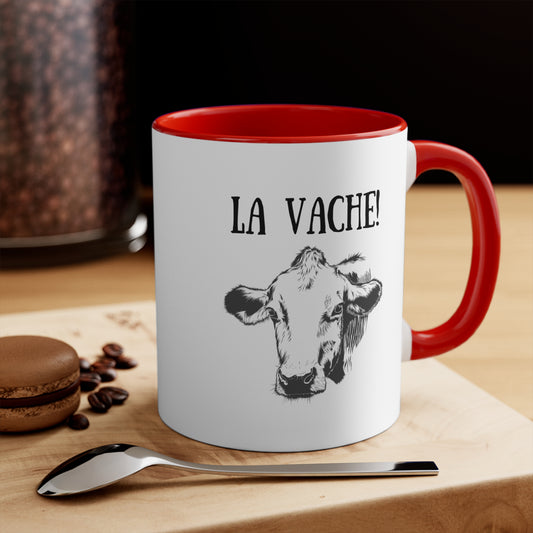 Tasse humoristique La Vache!
