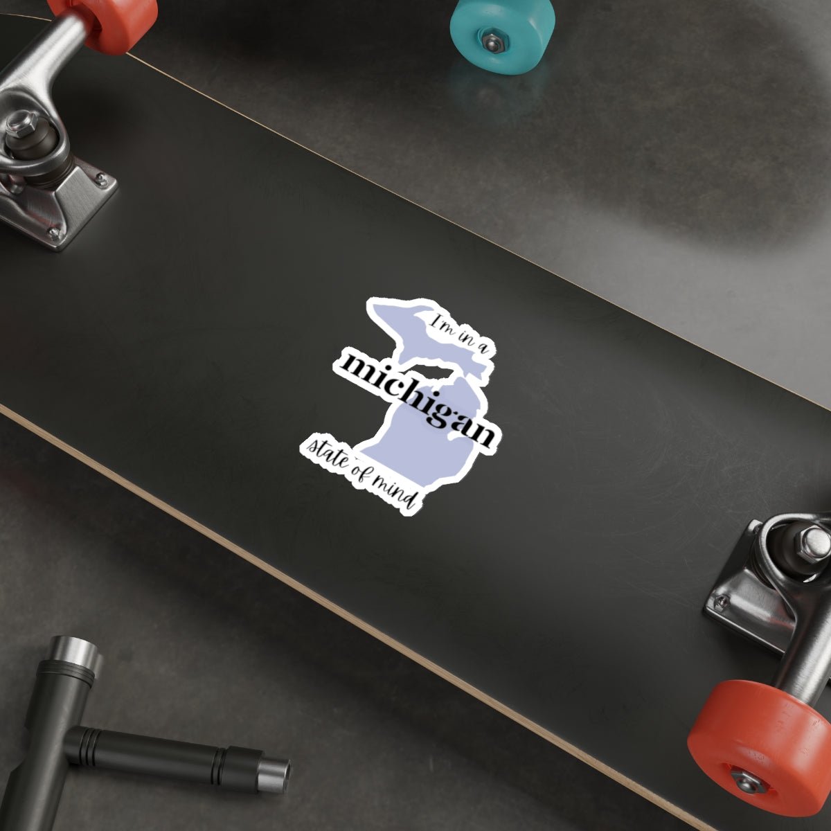 I'm in a Michigan State of Mind Die - Cut Sticker