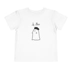 Le Boo French Ghost Toddler Tee, Cute Halloween Ghost Graphic Tee