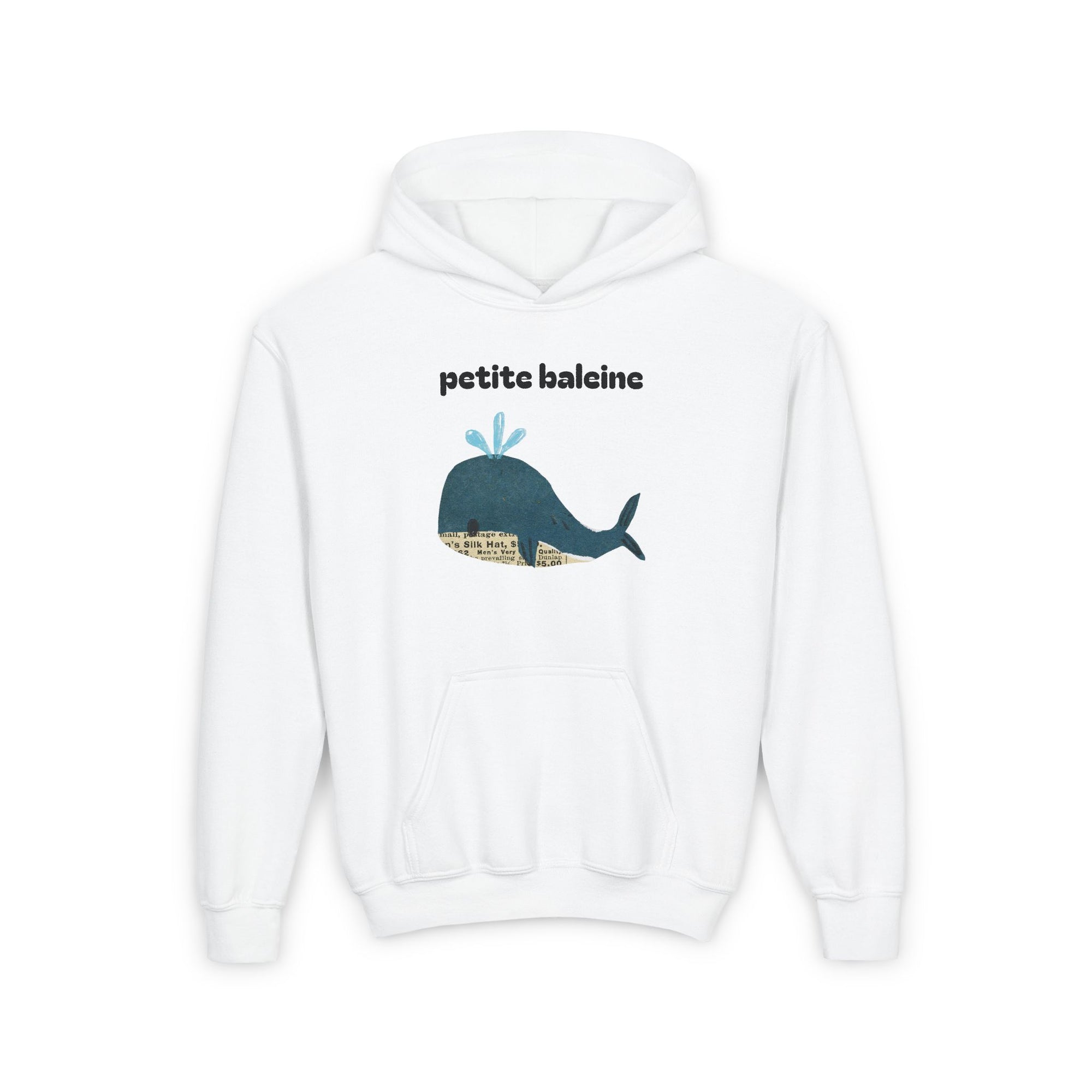 Kids Petite Baleine Hooded Sweatshirt