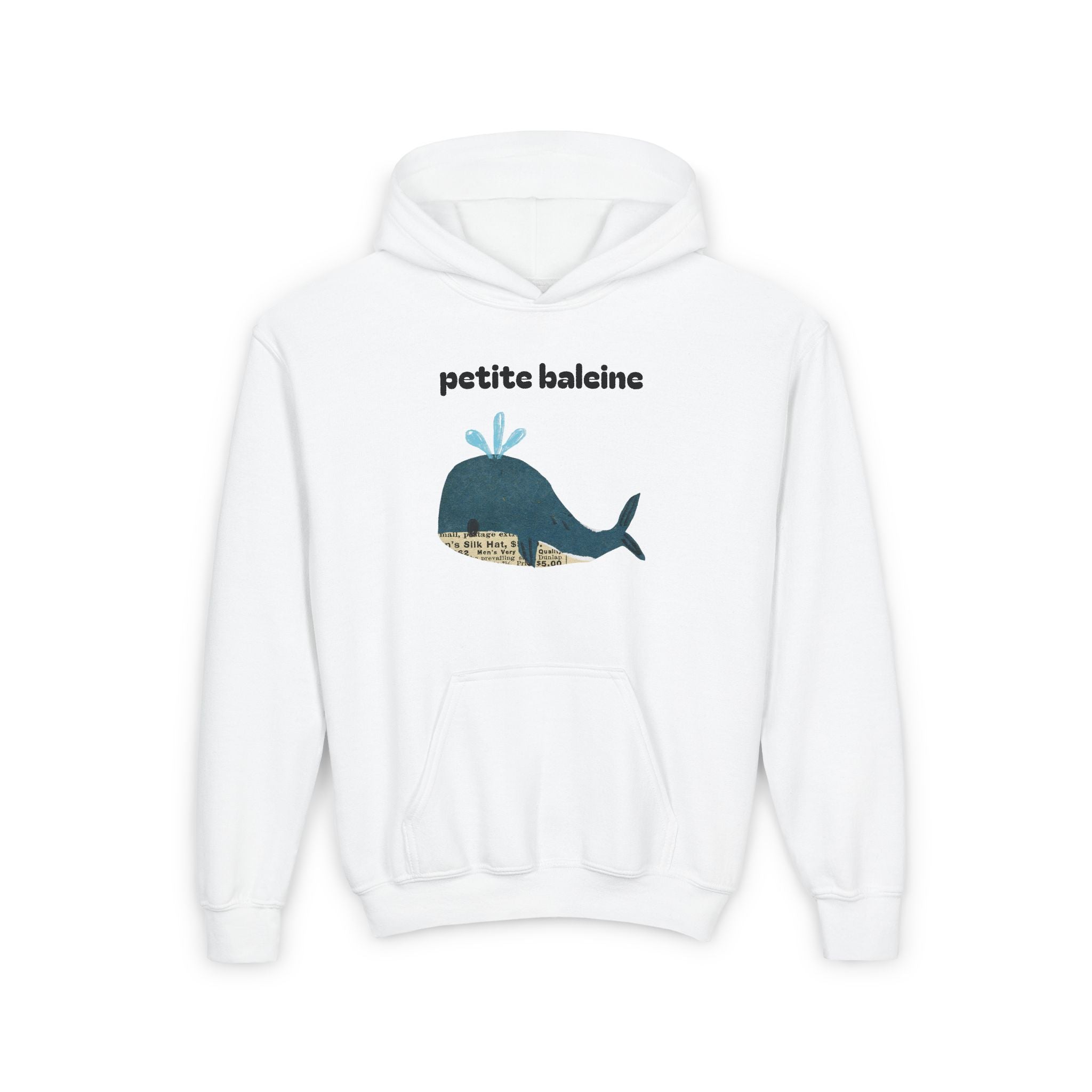 Kids Petite Baleine Hooded Sweatshirt