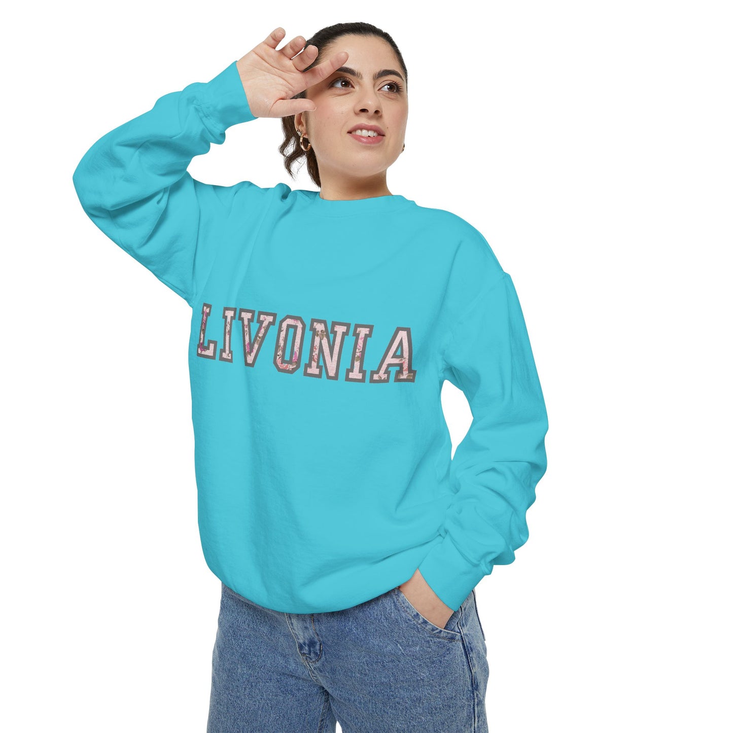 Livonia Sweatshirt (Personalize with your own city name!)