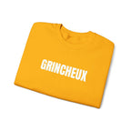 Grincheux Crewneck Sweatshirt - Funny French curmudgeon Sweater by Printify