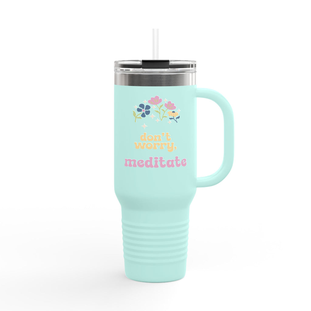 Don't worry, Meditate Commuter Mug