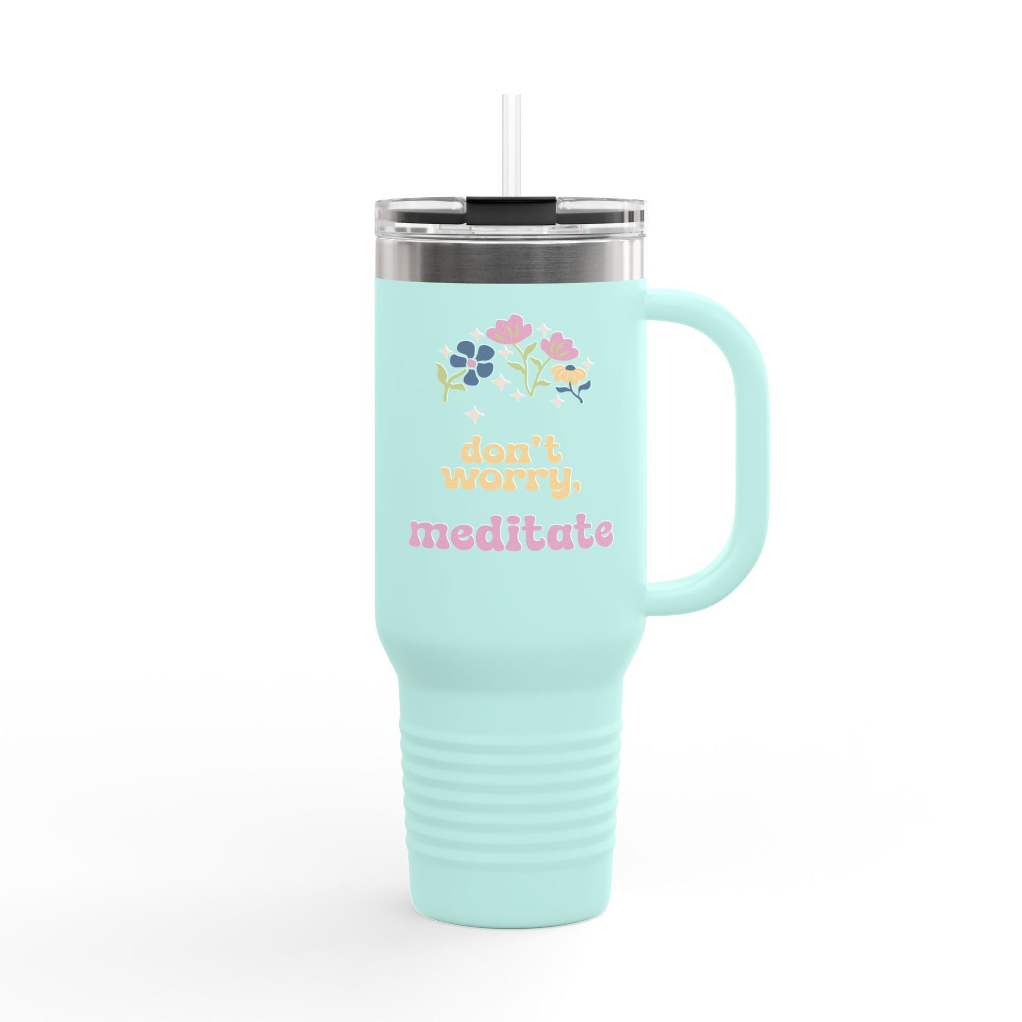 Don't worry, Meditate Commuter Mug