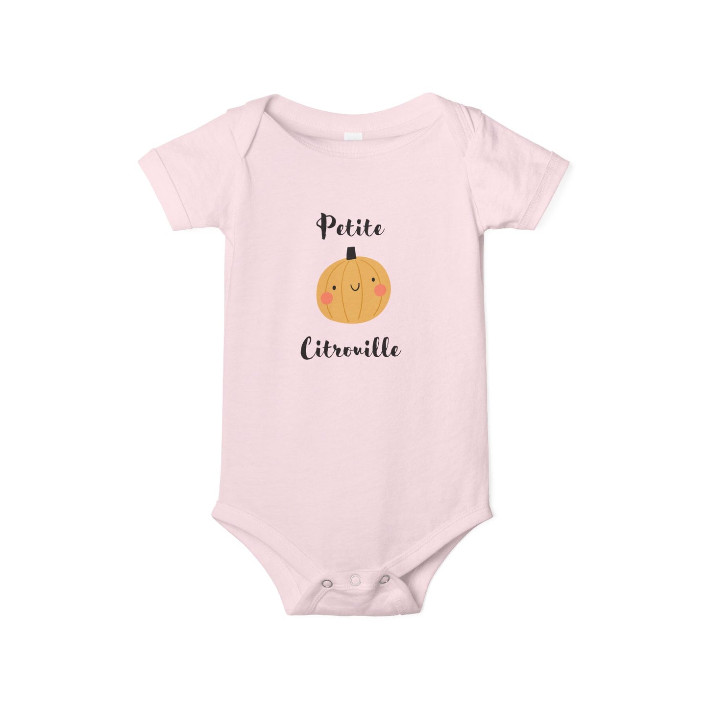 Petite Citrouille (little pumpkin) Infant Jersey Onesie