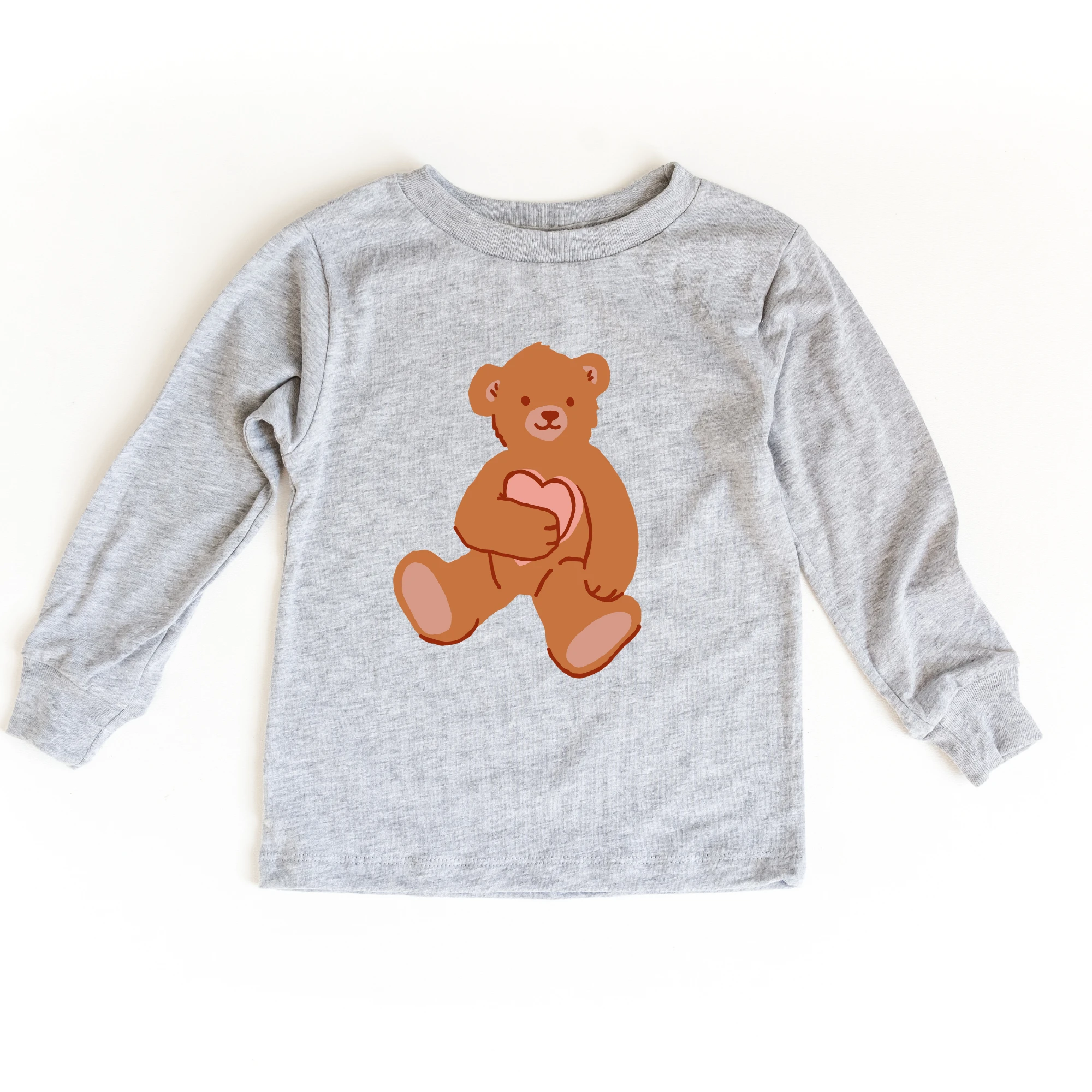 Big Bear Love toddler and youth tee shirt, Valentine's Day collection by Benny and Ray Apparel