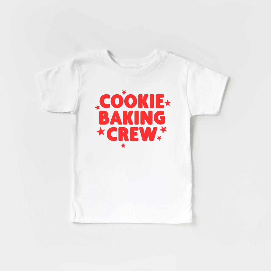 Cookie Baking Crew toddler and youth tee shirt, Christmas collection by Benny and Ray Apparel