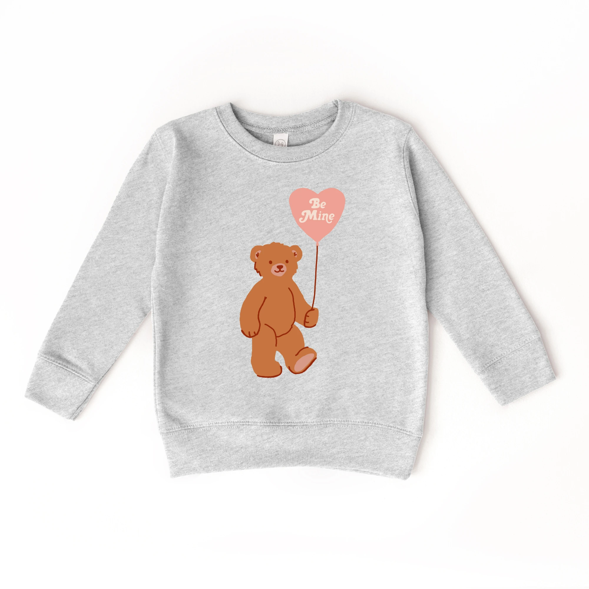 Be Mine Bear toddler and youth Sweater - Valentine's Day collection by Benny and Ray Apparel