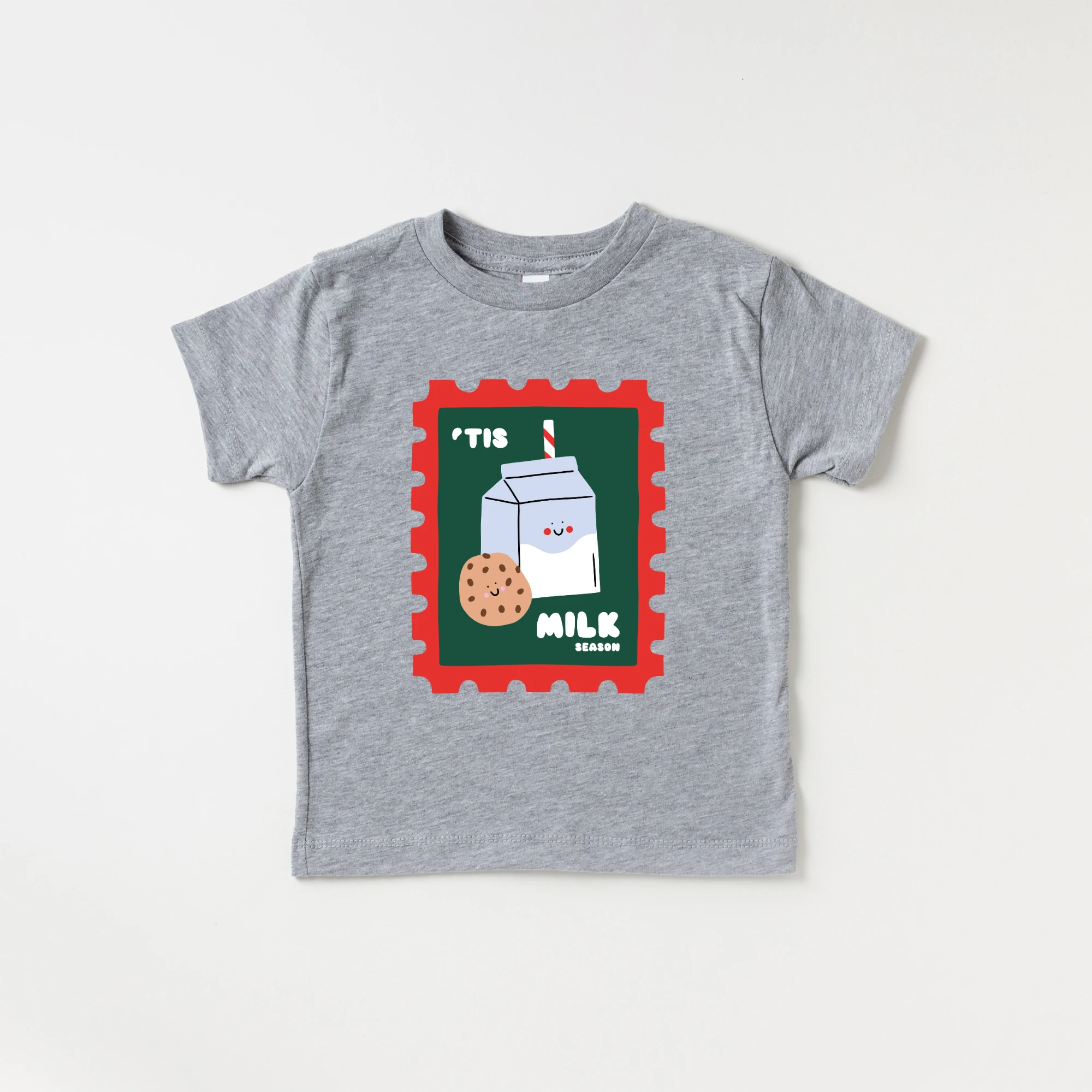 'Tis Milk Season toddler and youth tee shirt, Christmas collection by Benny and Ray Apparel