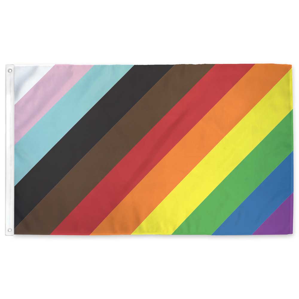 11-Stripe Diagonal LGBTQ+ Pride Flag Flag La Vie Bien 11-Stripe Diagonal LGBTQ+ Pride Flag