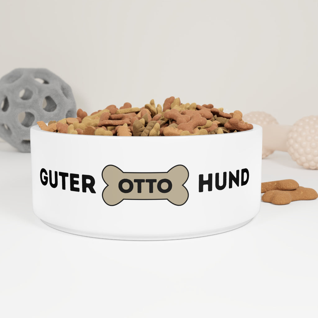 Personalized Guter Hund German Dog Food Bowl