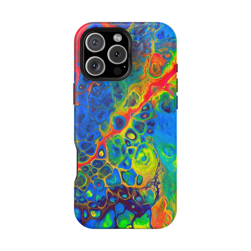 Bespattered Facade Rainbow Impact-Resistant Case