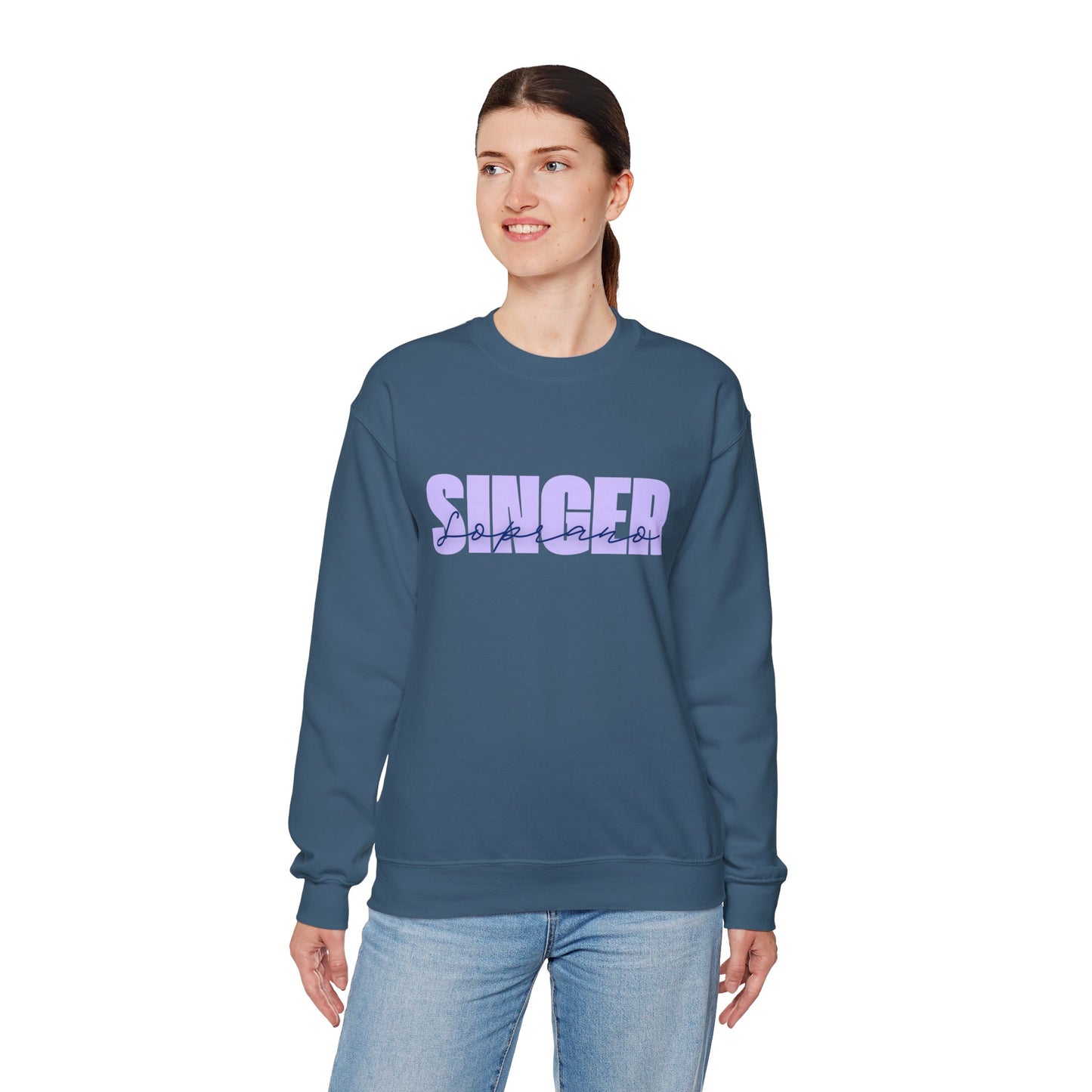 Sopransängerin Crewneck Sweatshirt