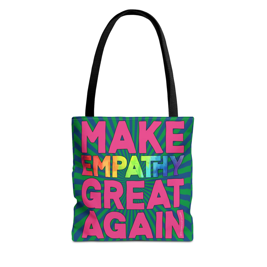 Bespattered Facade Make Empathy Great Again Eco-Friendly Carryall Tote Bag