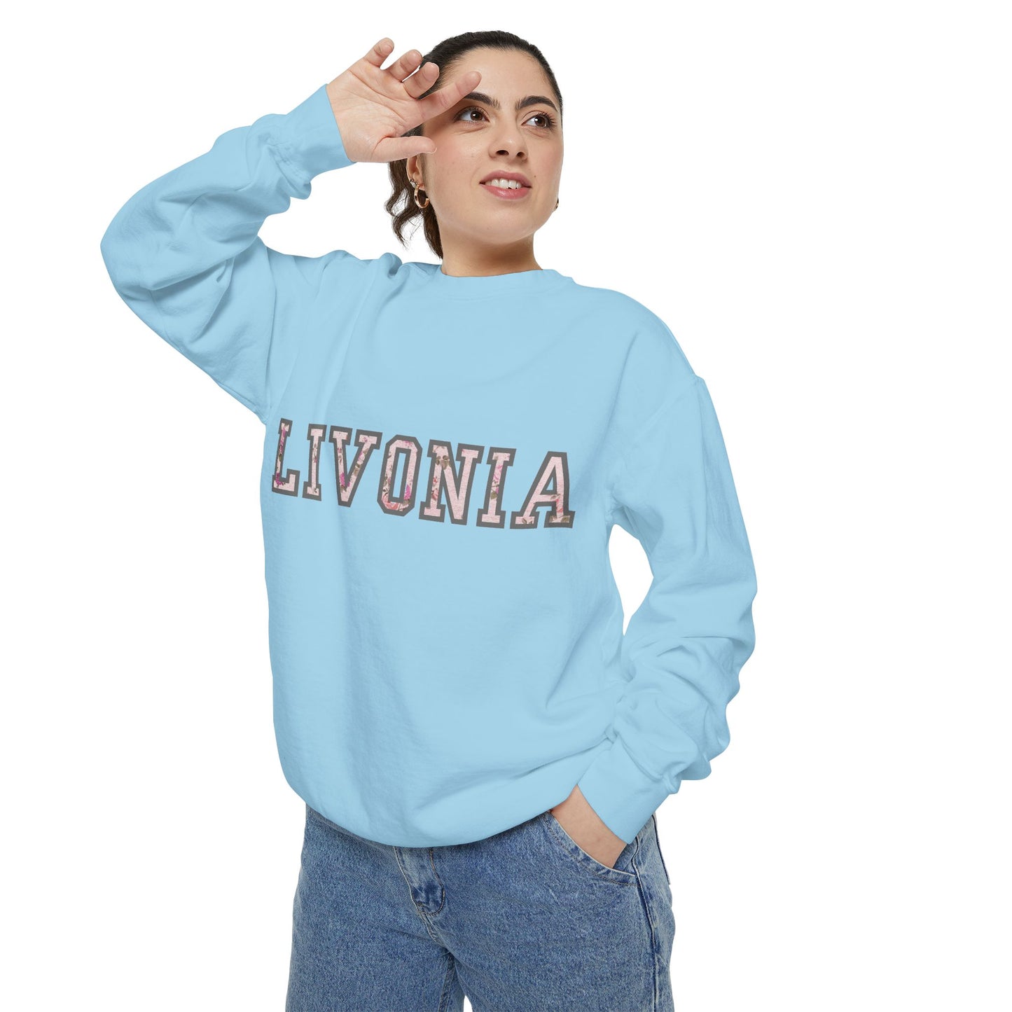 Livonia Sweatshirt (Personalize with your own city name!)