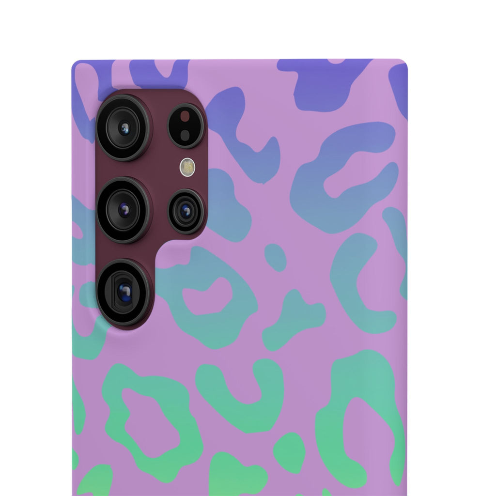 Bespattered Facade Rainbow Leopard Snap Case