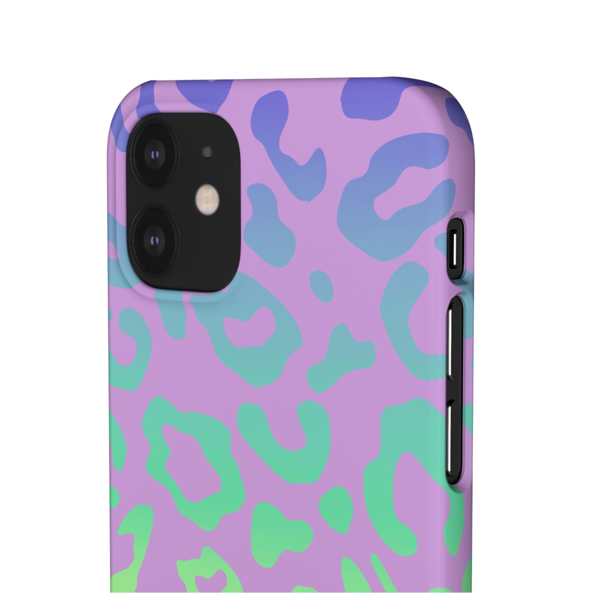 Bespattered Facade Rainbow Leopard Snap Case
