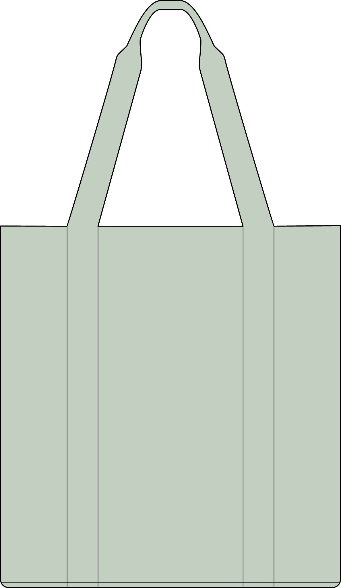 auszeit German "time off" embroidered nomad tote bag in bay or ivory, Minimalist Canvas Carry-All
