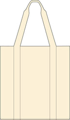auszeit German "time off" embroidered nomad tote bag in bay or ivory, Minimalist Canvas Carry-All