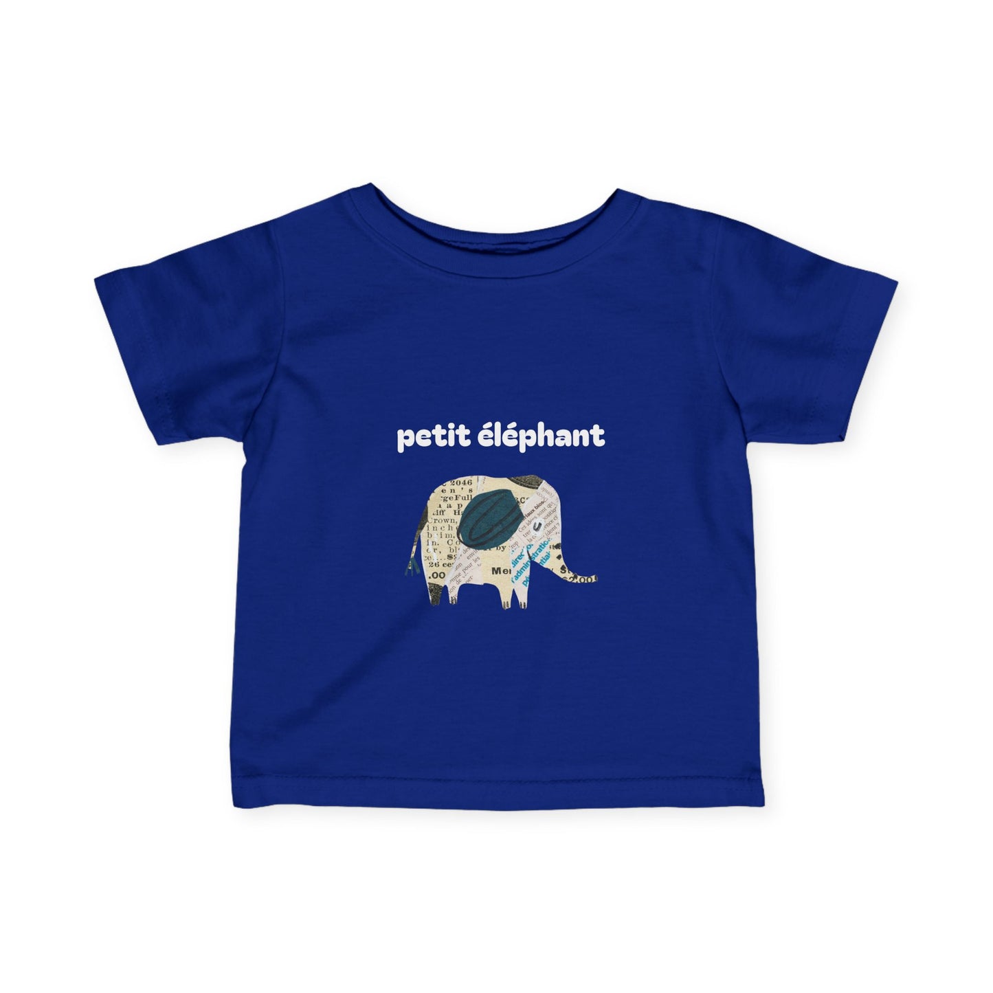 Petit éléphant Infant Fine Jersey toddler Tee