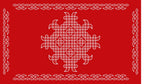 5x8 Feet Fabric Reusable Muggu or Kolam Backdrop Banner for Wedding, Seemantham Ceremony, Housewarming, any Auspicious occasions or pooja (1134)