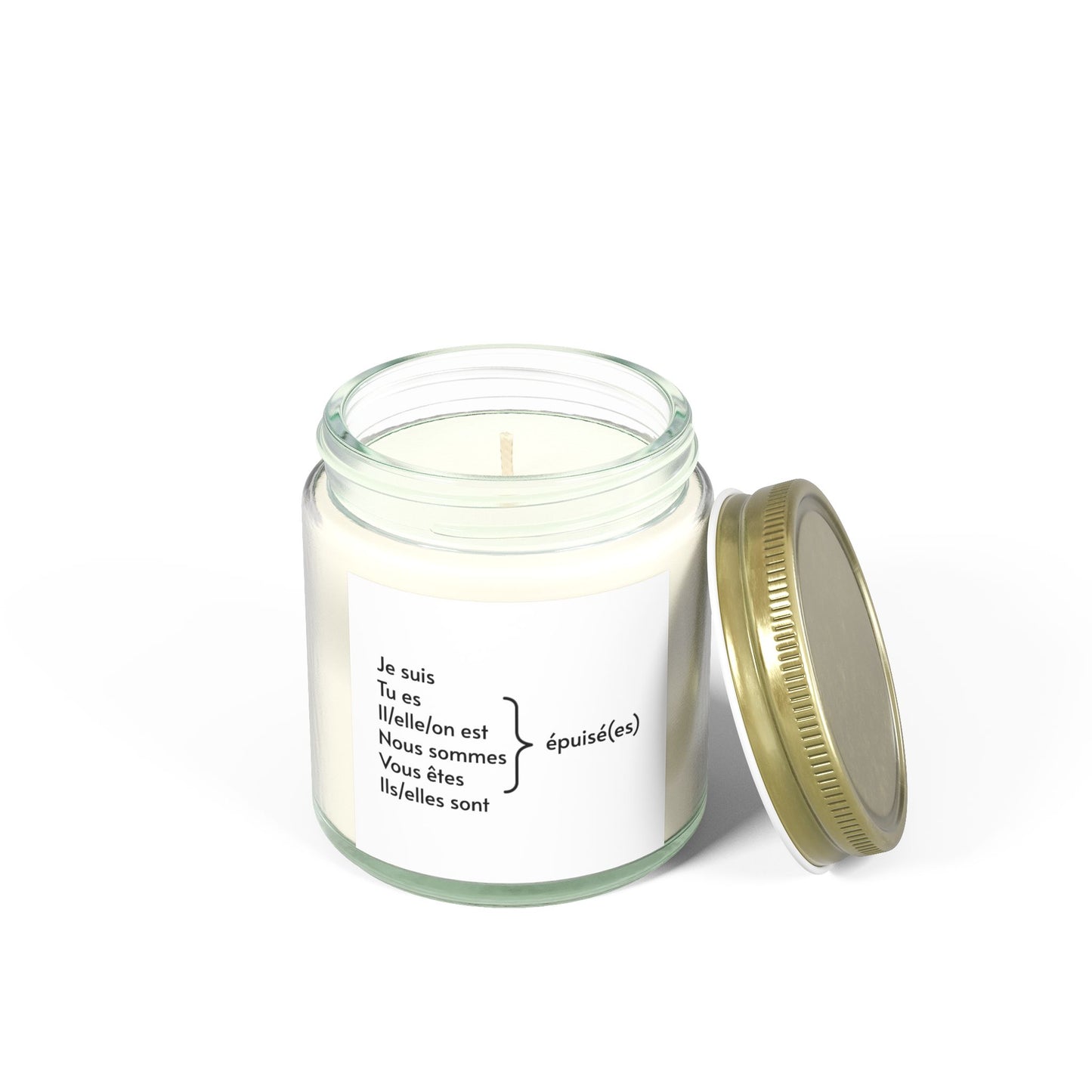Je suis épuisée (Français) Bougies Parfumées