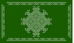 5x8 Feet Fabric Reusable Muggu or Kolam Backdrop Banner for Wedding, Seemantham Ceremony, Housewarming, any Auspicious occasions or pooja (1135)