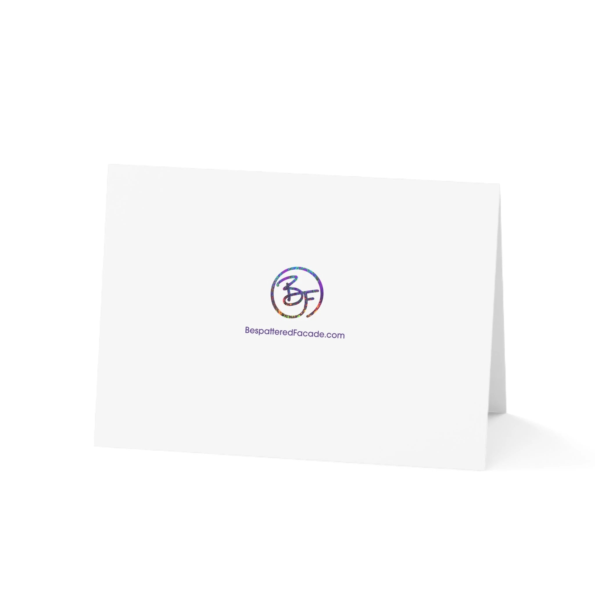 Bespattered Facade "I'm Here with My Posse" Greeting Cards | Sets of 1, 10, 30, or 50 by Bespattered Facade