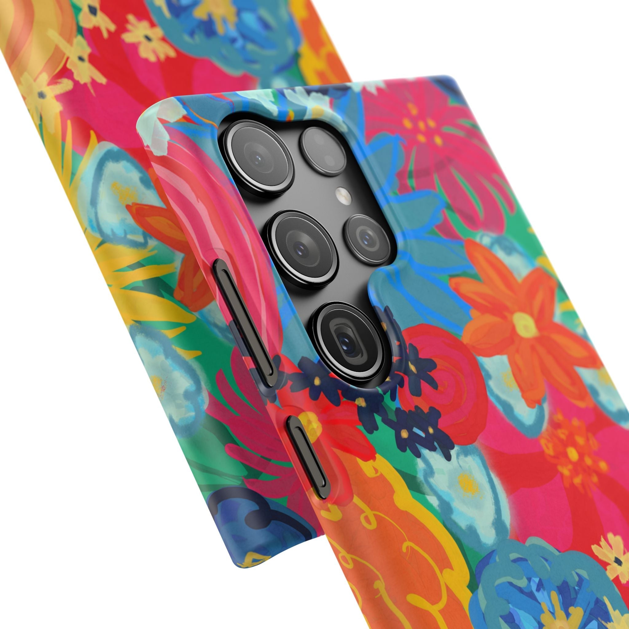 Bespattered Facade Bold Florals Snap Case